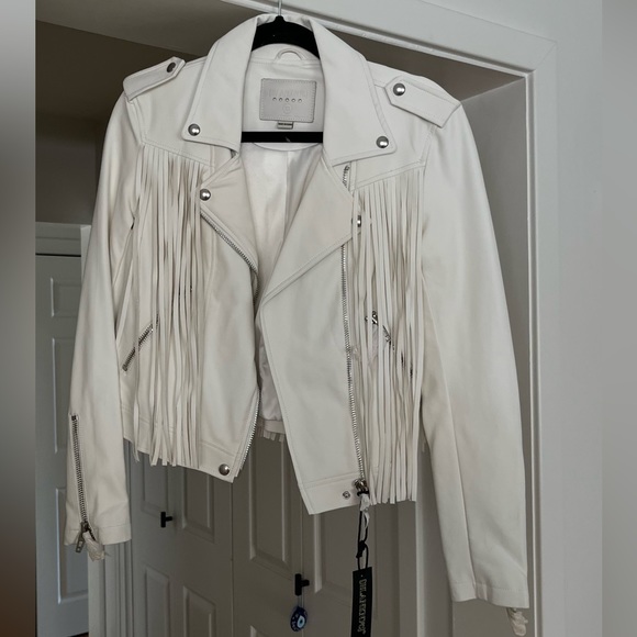 Jackets & Blazers - BLANK NYC VEGAN LEATHER JACKET -NWT